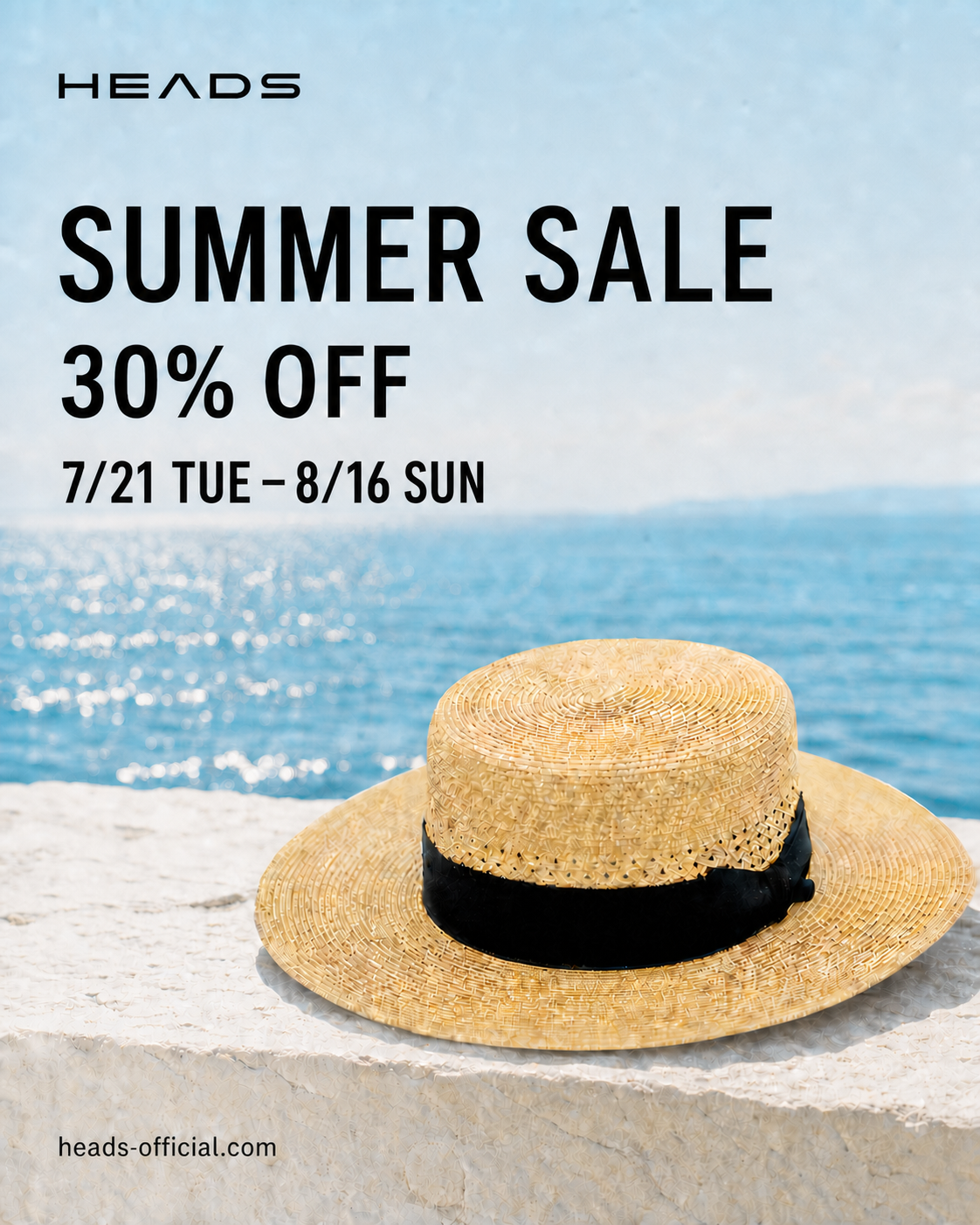 HEADS SUMMER SALE 2026