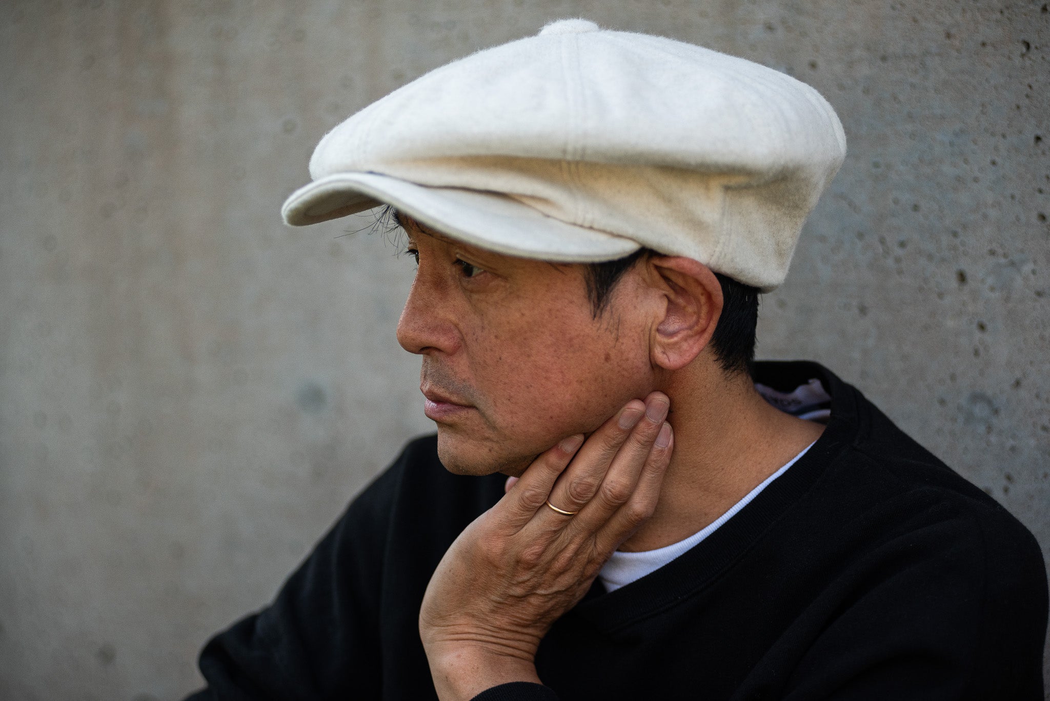 【HEADS×THE FACTORY MADE】MELTON BIG CASQUETTE