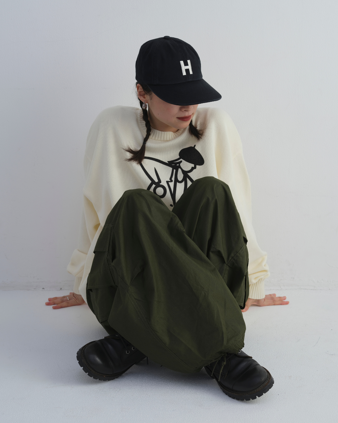 THE FACTORY MADE×HEADS INITIAL CAP