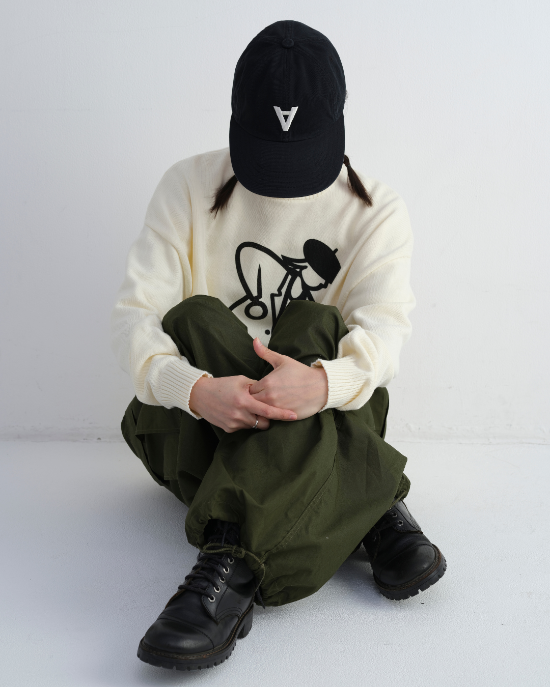 THE FACTORY MADE×HEADS INITIAL CAP