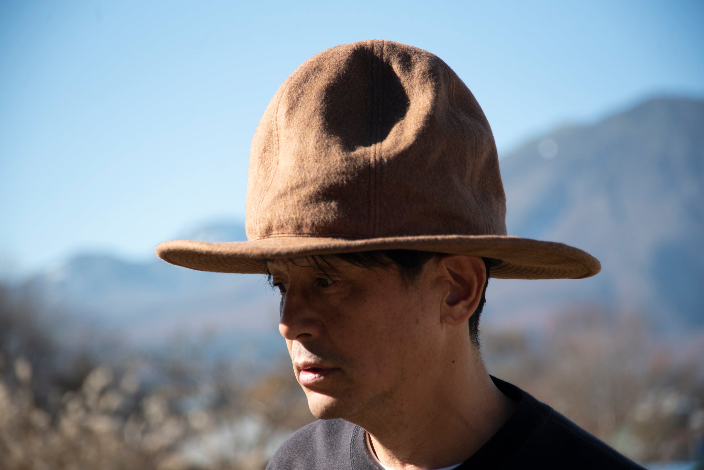 【HEADS×THE FACTORY MADE】MELTON MOUNTAIN HAT