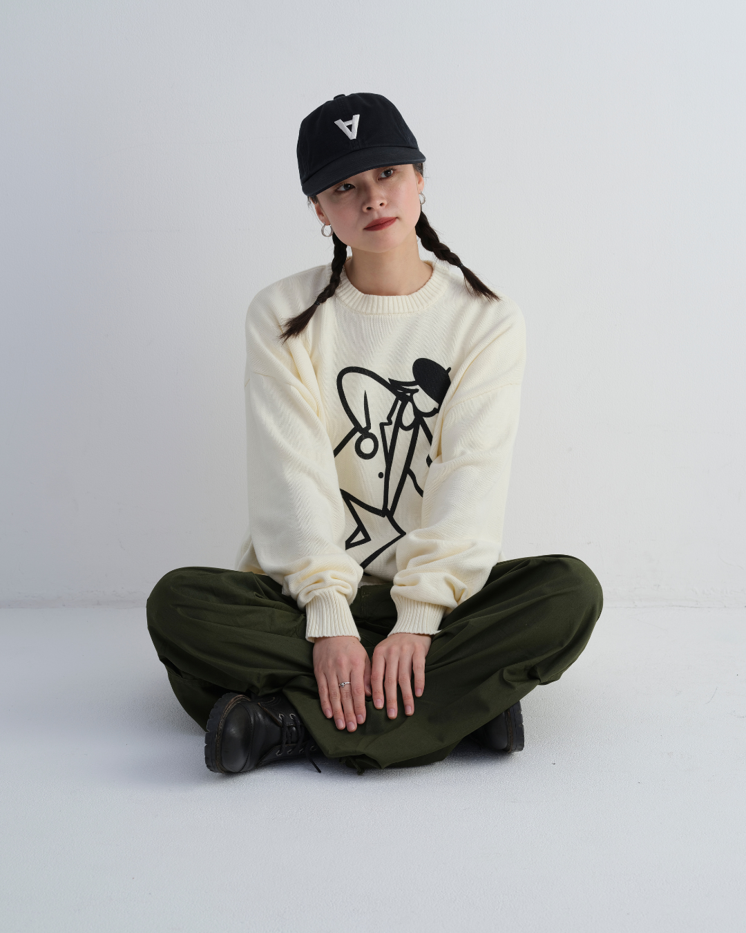 HEADS JUST DANCE YOUR OWN LONG COTTON KNIT