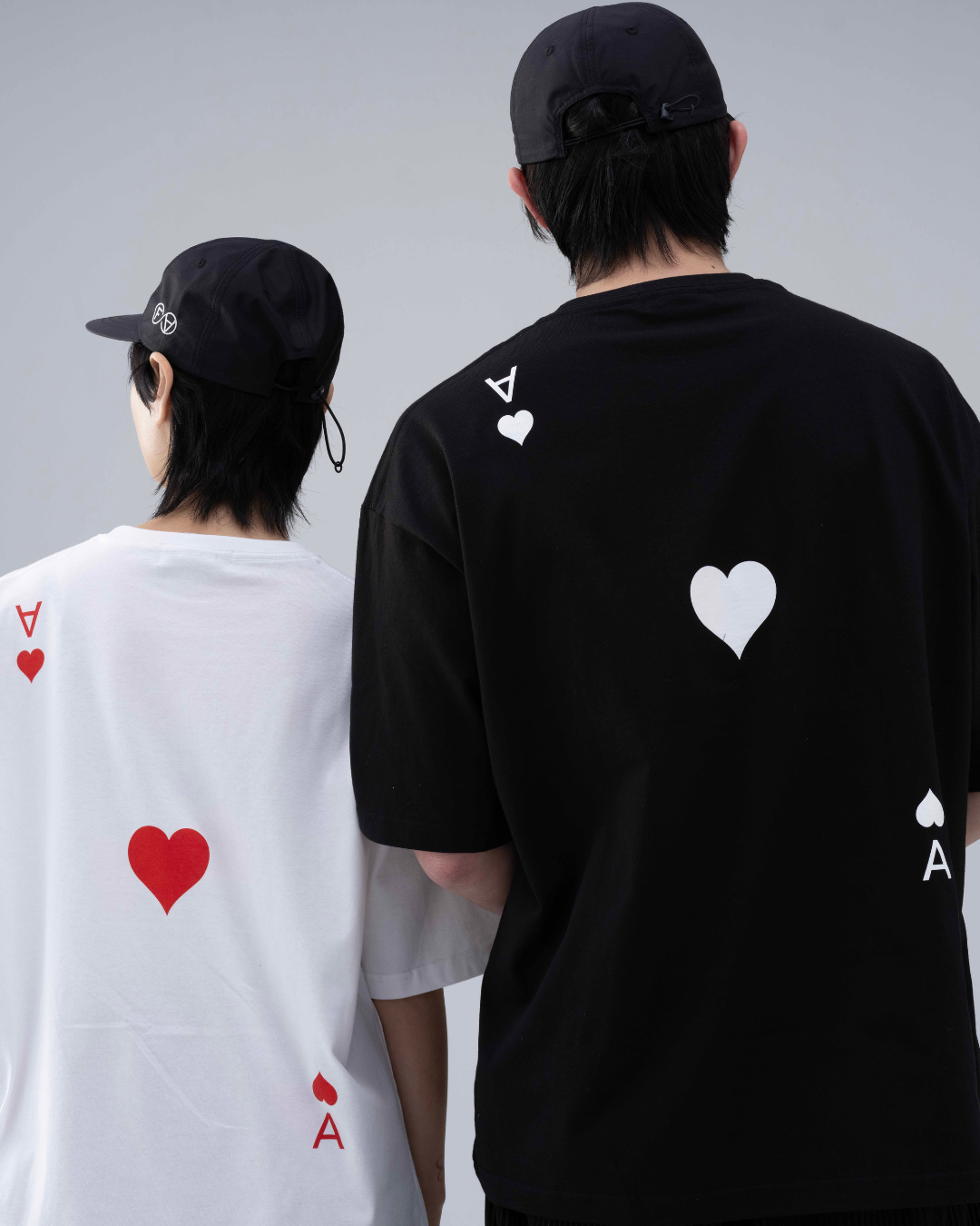 HEADS TRUMP HEART T-SH