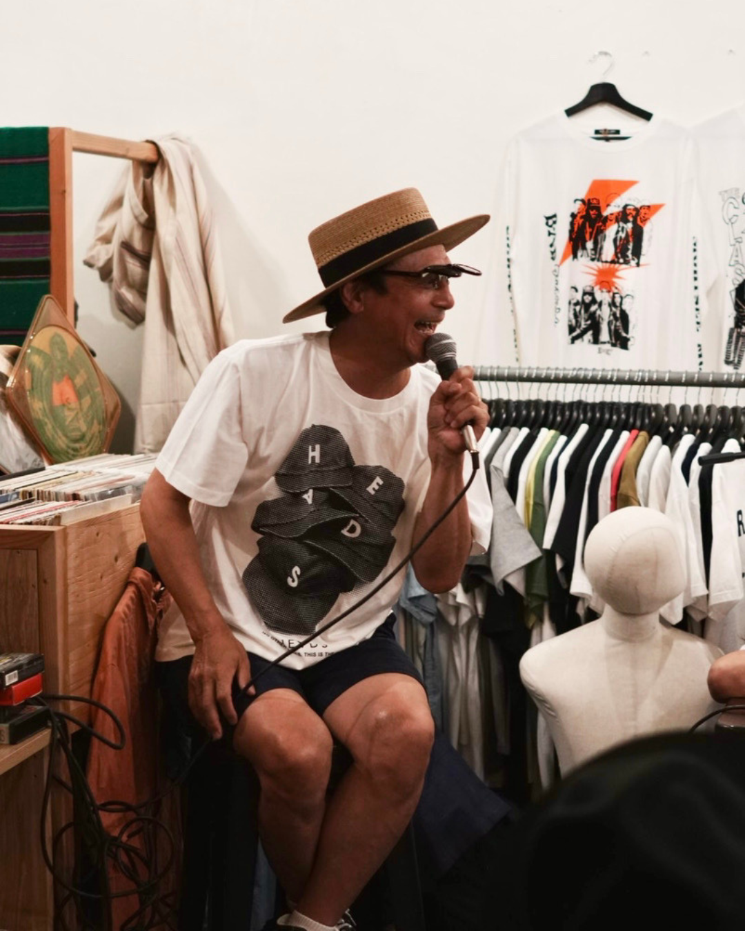 HEADS INITIAL CAP T-SH(TYPE-A)