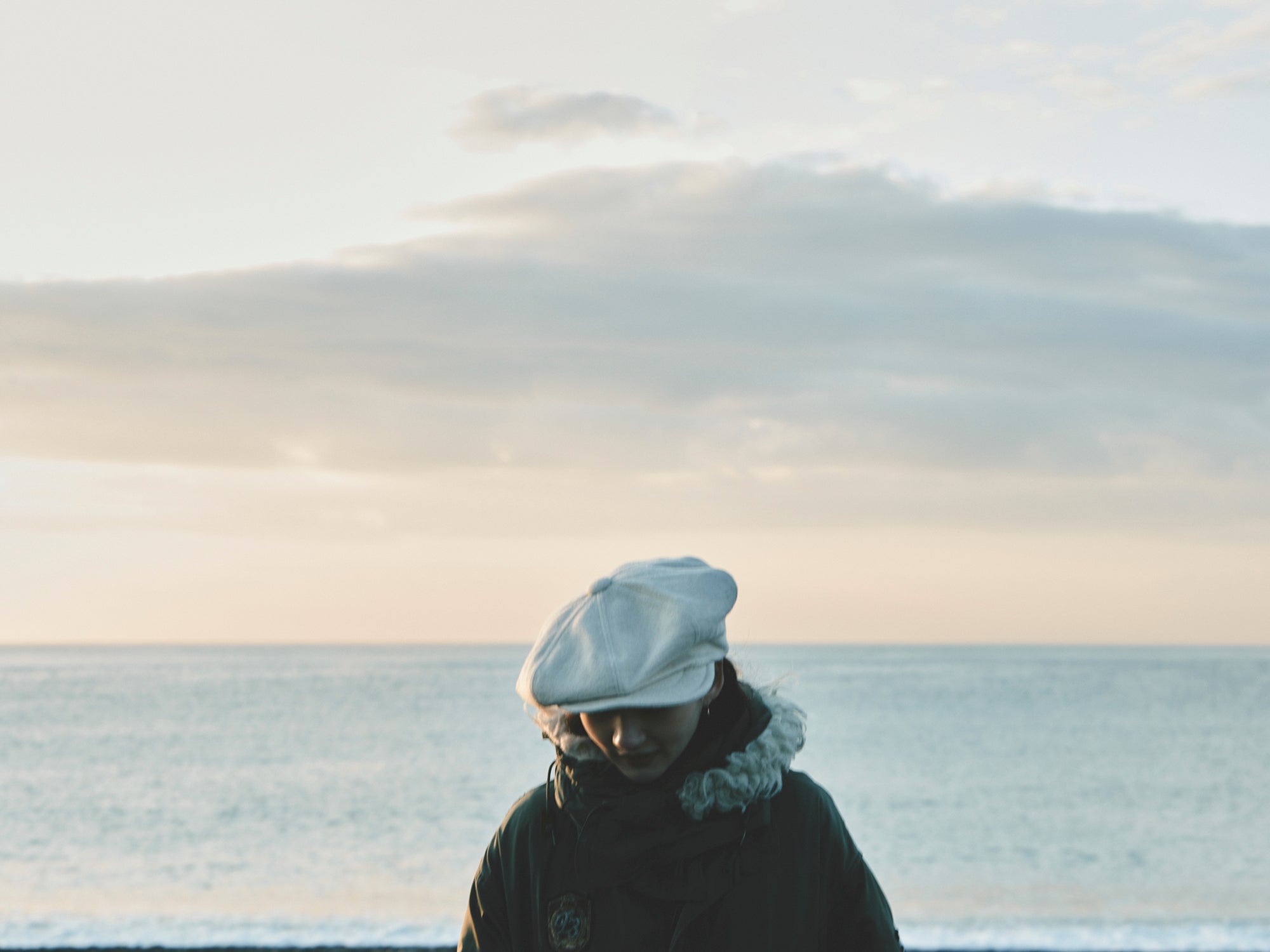 【HEADS×THE FACTORY MADE】MELTON BIG CASQUETTE