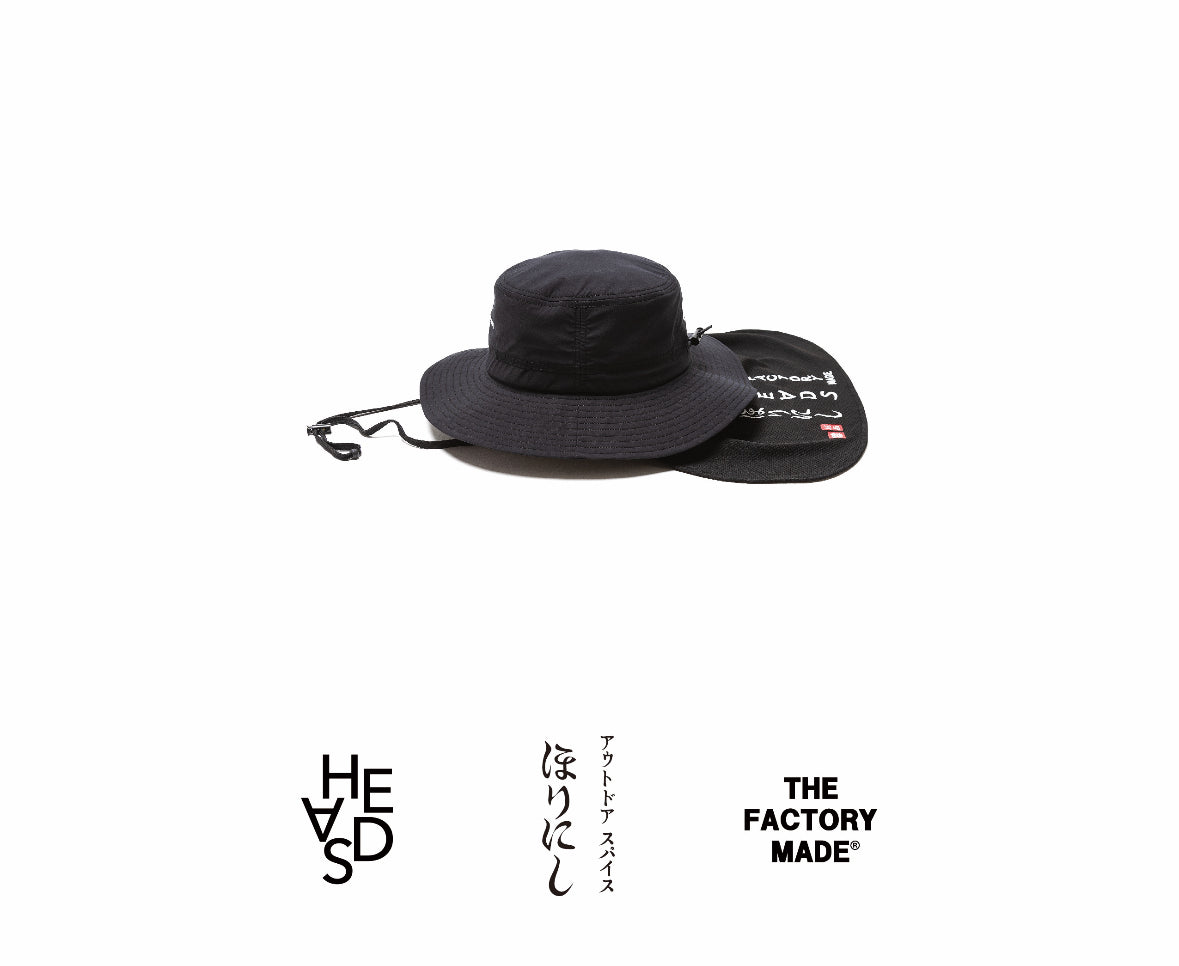 HEADS×THE FACTORY MADE×ほりにし サンシェードハット