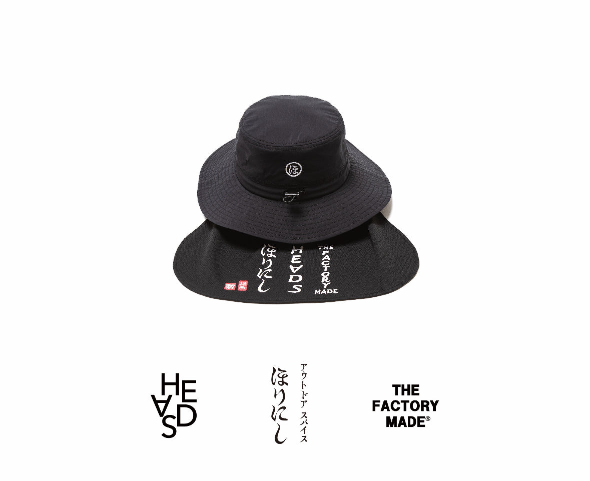 HEADS×THE FACTORY MADE×ほりにし サンシェードハット