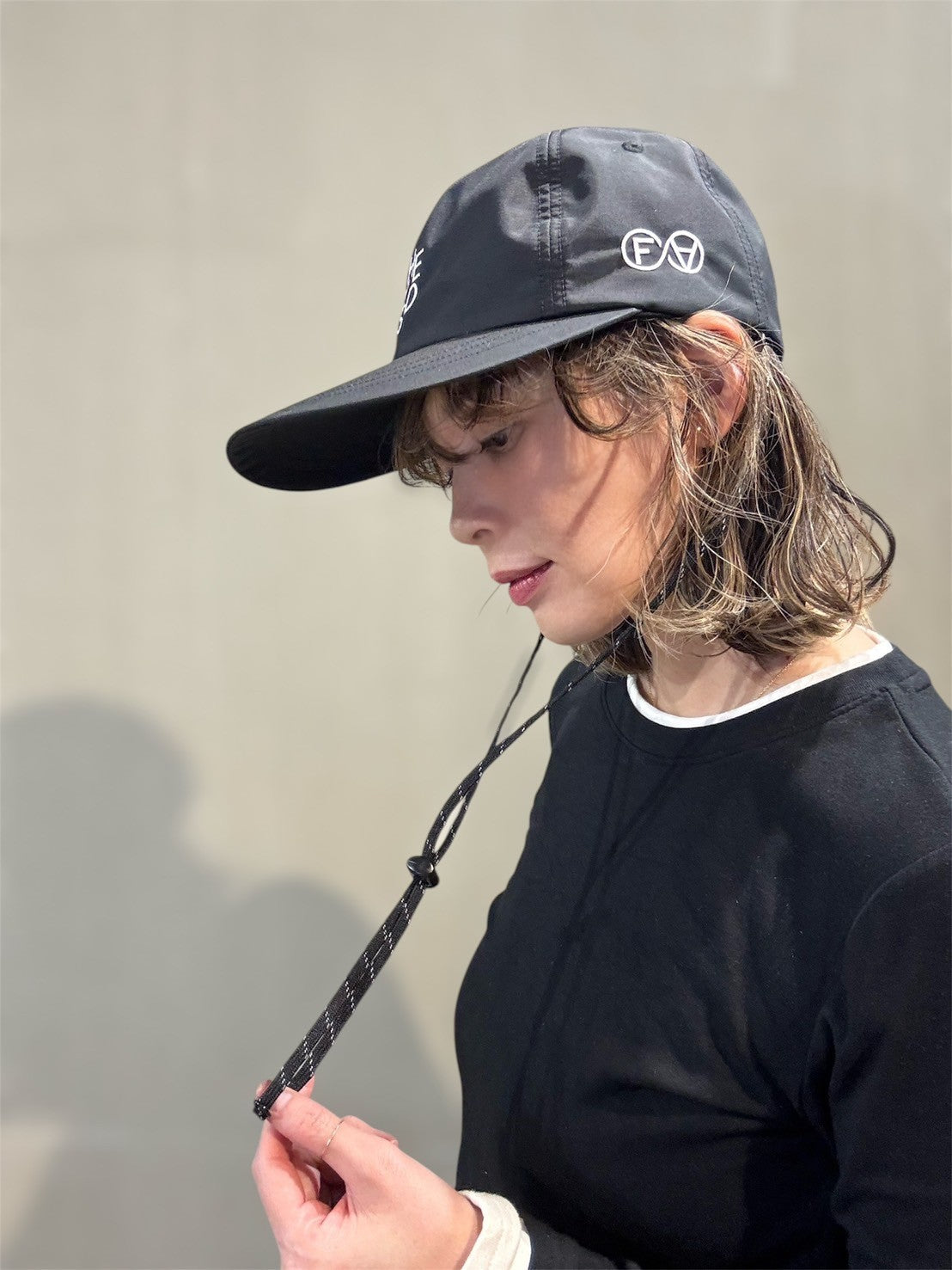 THE FACTORY MADE×HEADS Nylon Longbill Cap