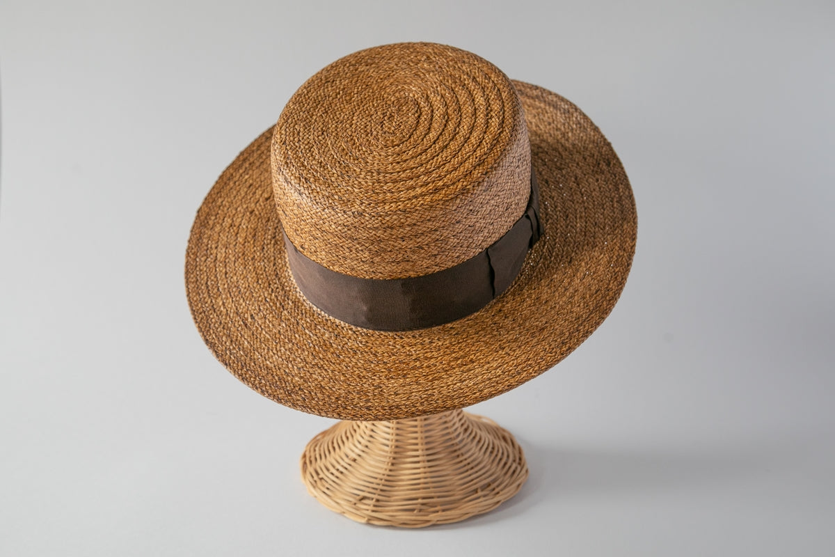 【THE FACTORY MADE】BOATER HAT ORIGINAL BLAID