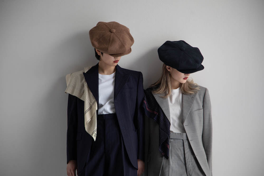 【HEADS×THE FACTORY MADE】MELTON BIG CASQUETTE