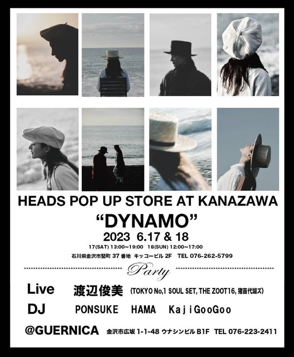 POP UP STORE at KANAZAWA!!