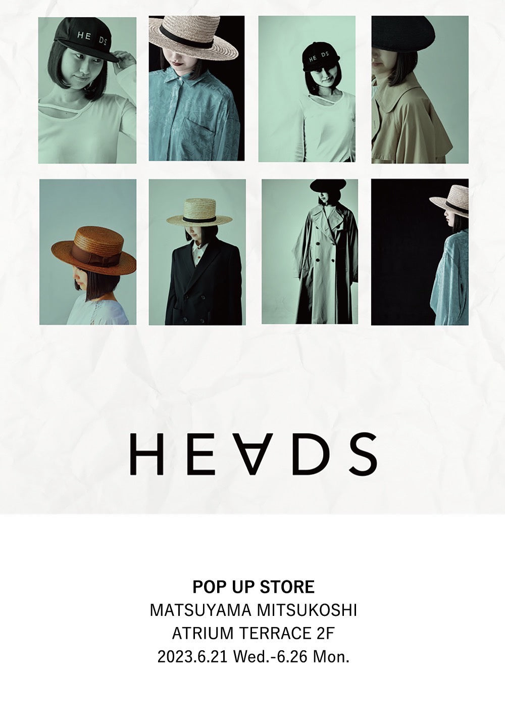 POP UP STORE at　松山三越！！！