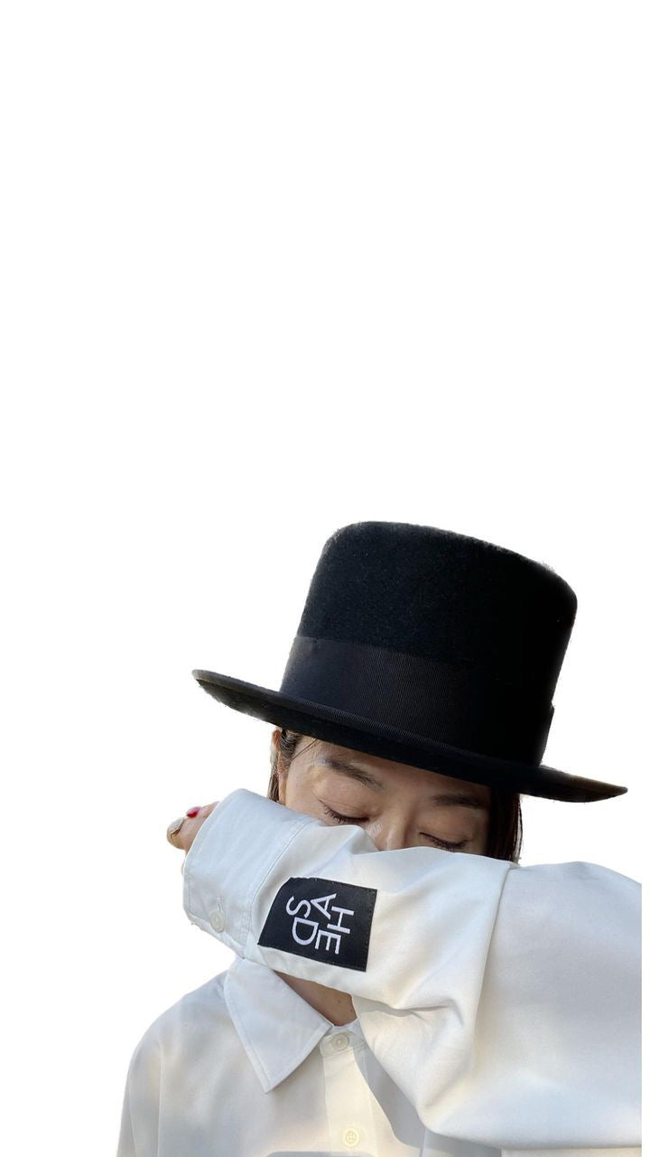 新品　HEADS × THE FACTORY MADE　フェルトハット HEADS×THE FACTORY MADE】FELT SILK HAT