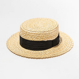 【STETSON】エクアドルブラックリボンカンカン帽