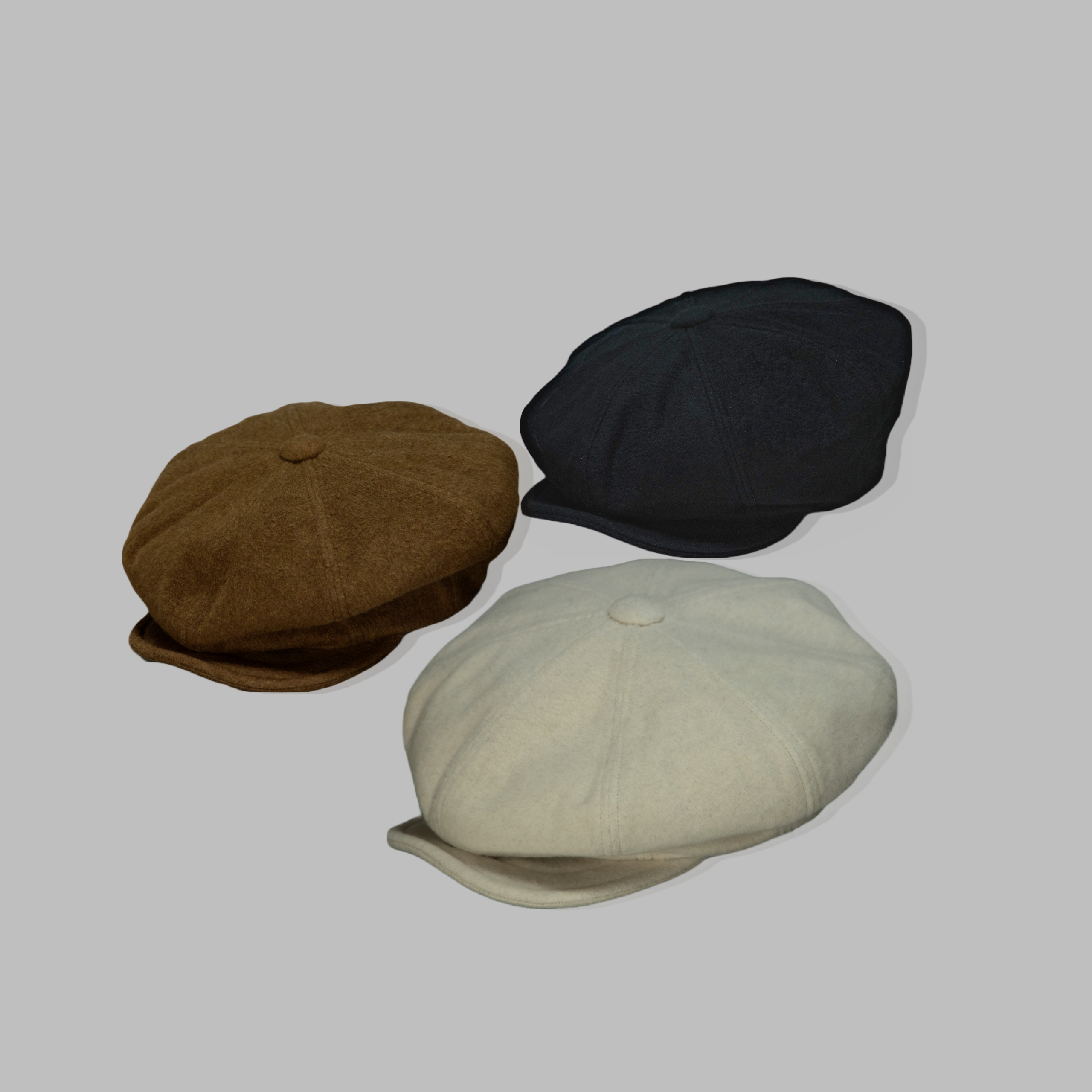 【HEADS×THE FACTORY MADE】MELTON BIG CASQUETTE