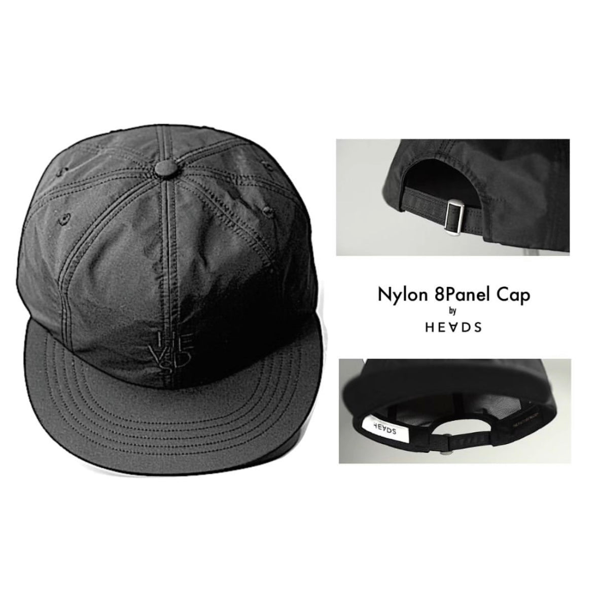 Nylon 8panel cap