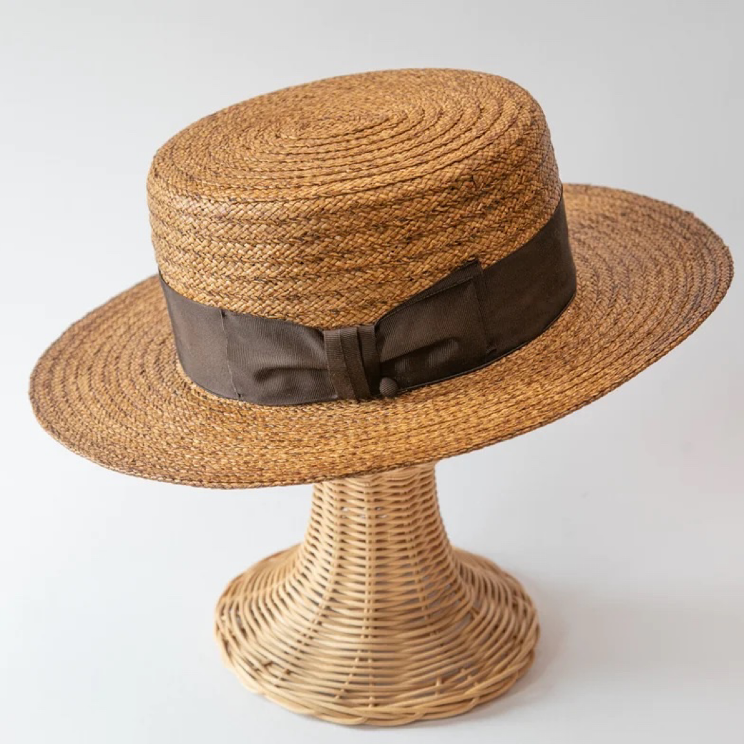 【THE FACTORY MADE】BOATER HAT ORIGINAL BLAID