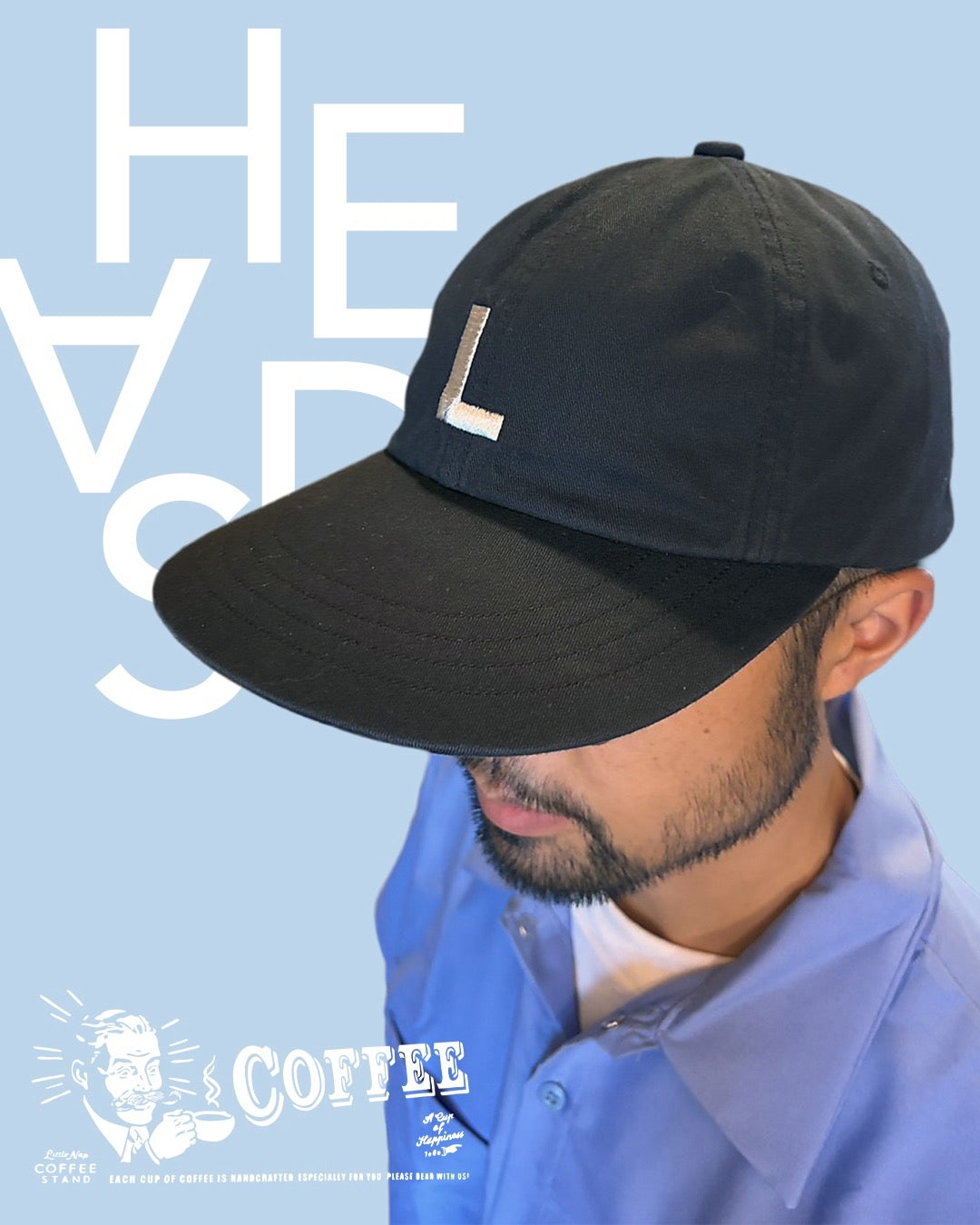 INITIALコラボCAP/LITTLE NAP COFFEE