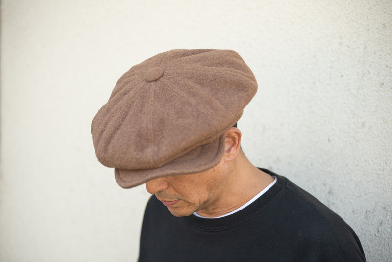 【HEADS×THE FACTORY MADE】MELTON BIG CASQUETTE