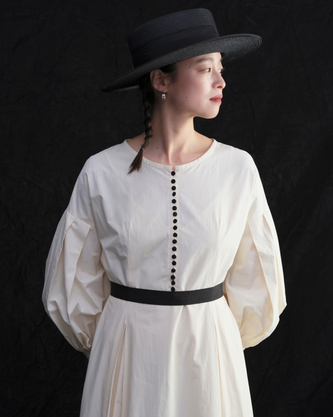 THE FACTORY MADE×HEADS HORSE HAIR BOATER HAT