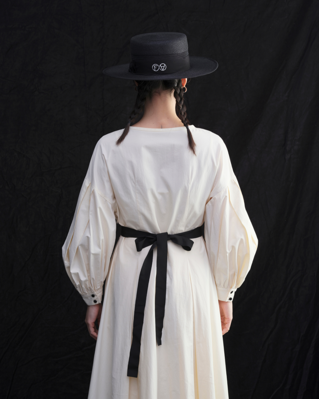 THE FACTORY MADE×HEADS HORSE HAIR BOATER HAT