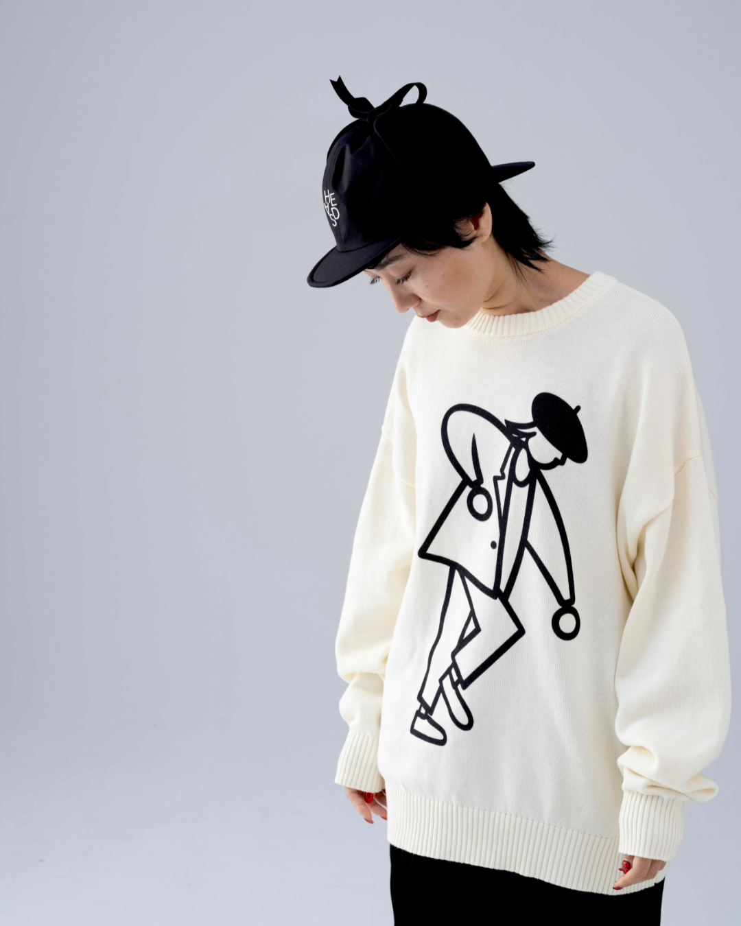 HEADS JUST DANCE YOUR OWN LONG  COTTON KNIT