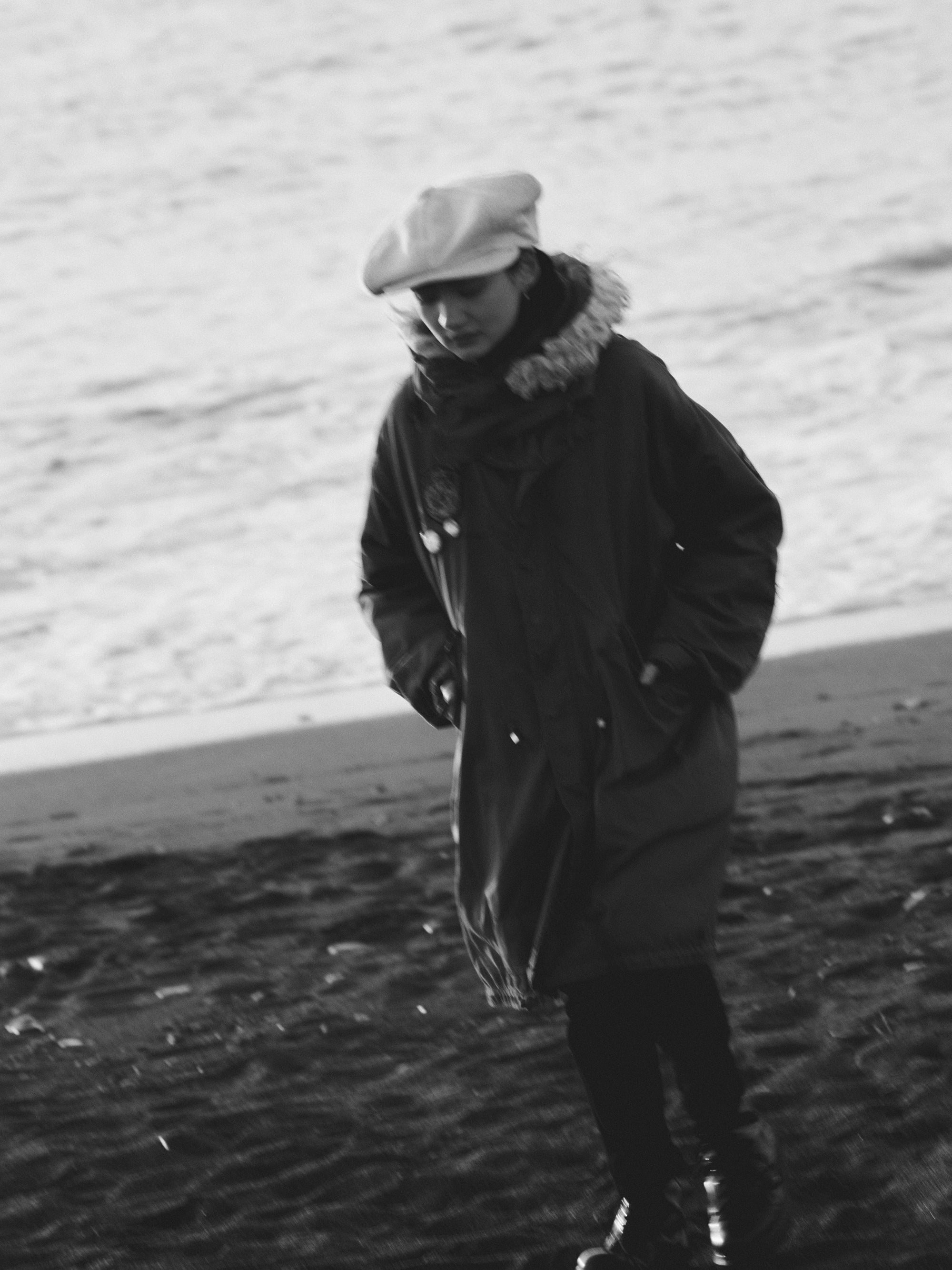 【HEADS×THE FACTORY MADE】MELTON BIG CASQUETTE