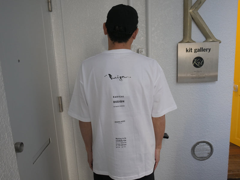 HEADS×Reign "typography"T-SH