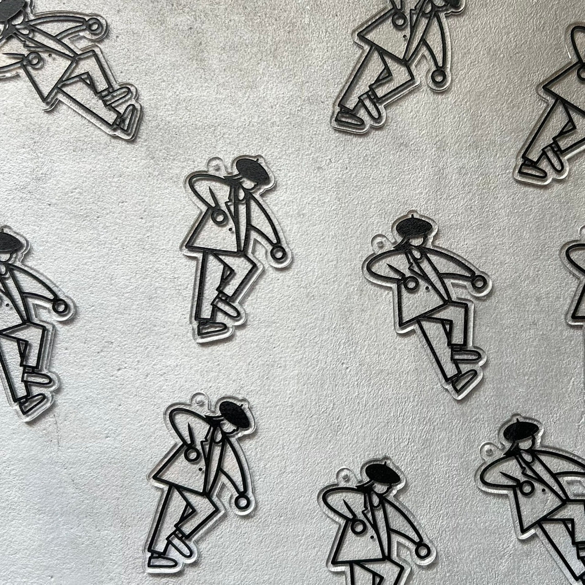 HEADS JUST DANCE YOUR OWN ACRYL KEY HOLDER