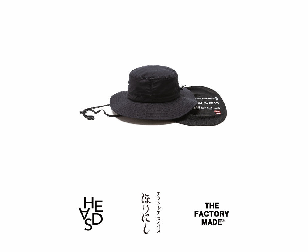 HEADS×THE FACTORY MADE×ほりにし サンシェードハット