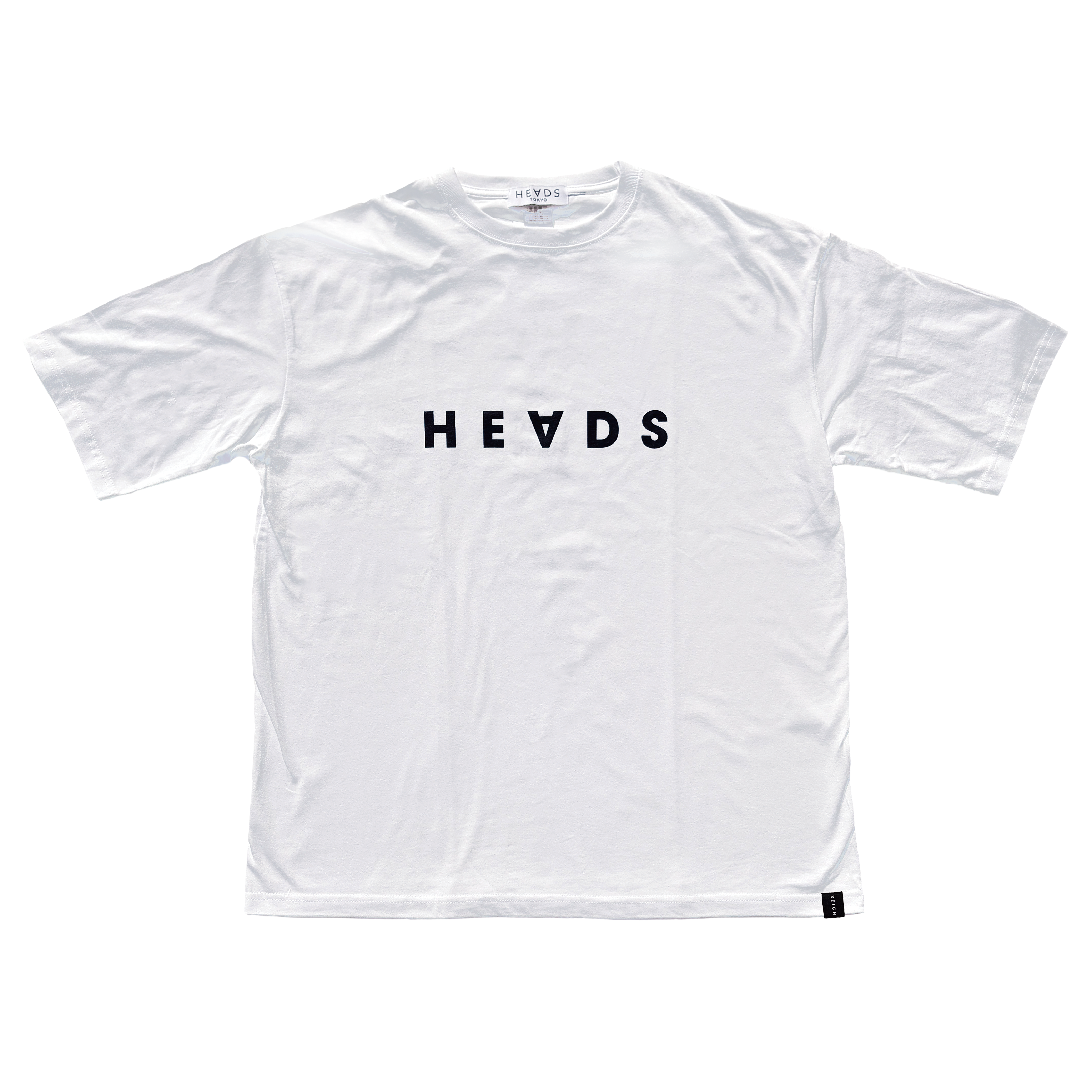HEADS×Reign typography T-sh 2026