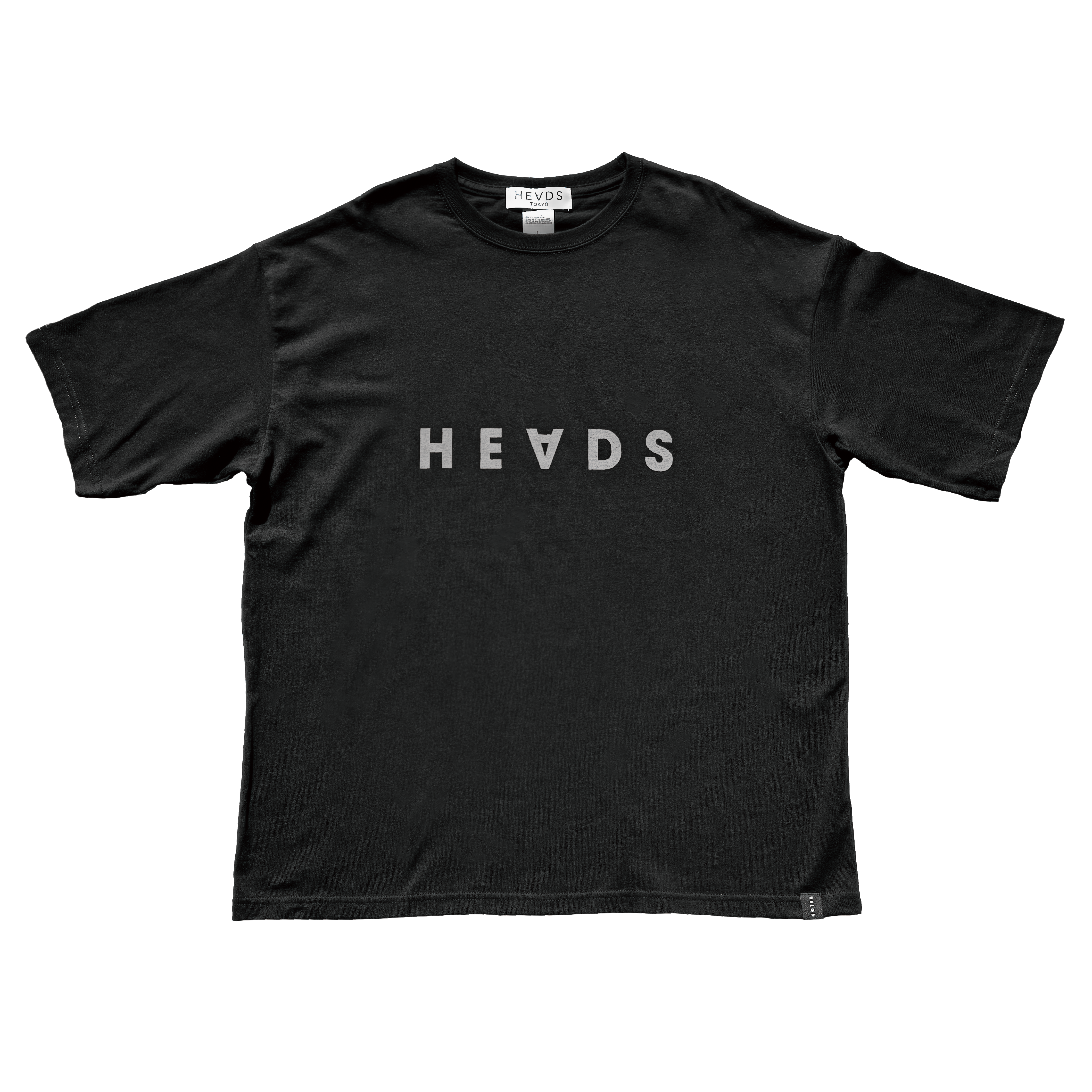 HEADS×Reign typography T-sh 2026