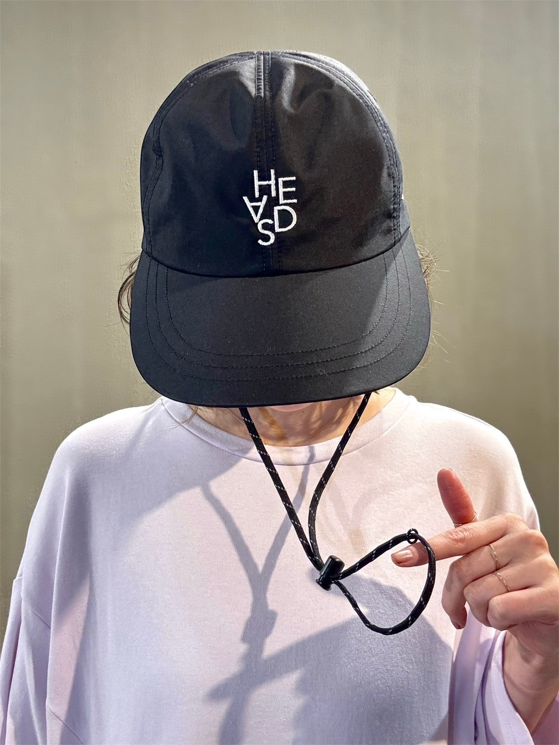 THE FACTORY MADE×HEADS Nylon Longbill Cap