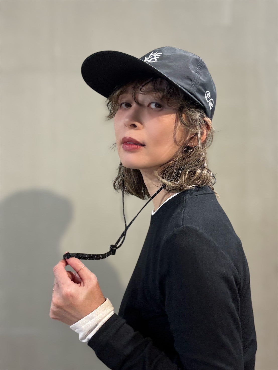 THE FACTORY MADE×HEADS Nylon Longbill Cap