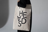 HEADSロゴ 帆布art school bag