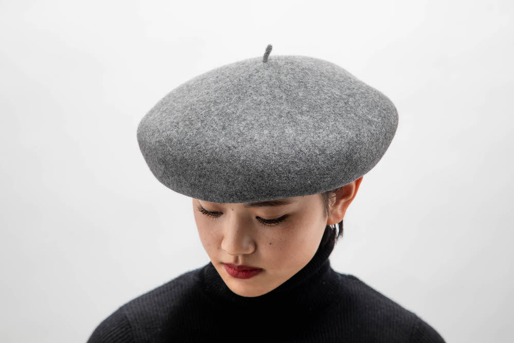 MONSIVAIS BERET 黒 61cm ベレー帽 rockabilly MONSIVAIS BERET 黒 61cm ベレー帽 rockabilly 帽子 - 帽子