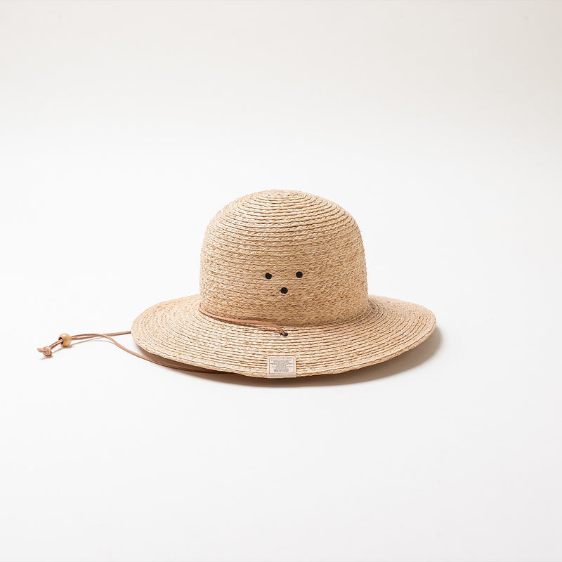 【THE FACTORY MADE】RAFFIA BLADE MOUNTAIN HAT